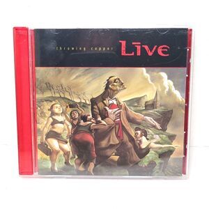 Live - Throwing Copper (CD, 1994 Radioactive) Columbia House - Red Tray